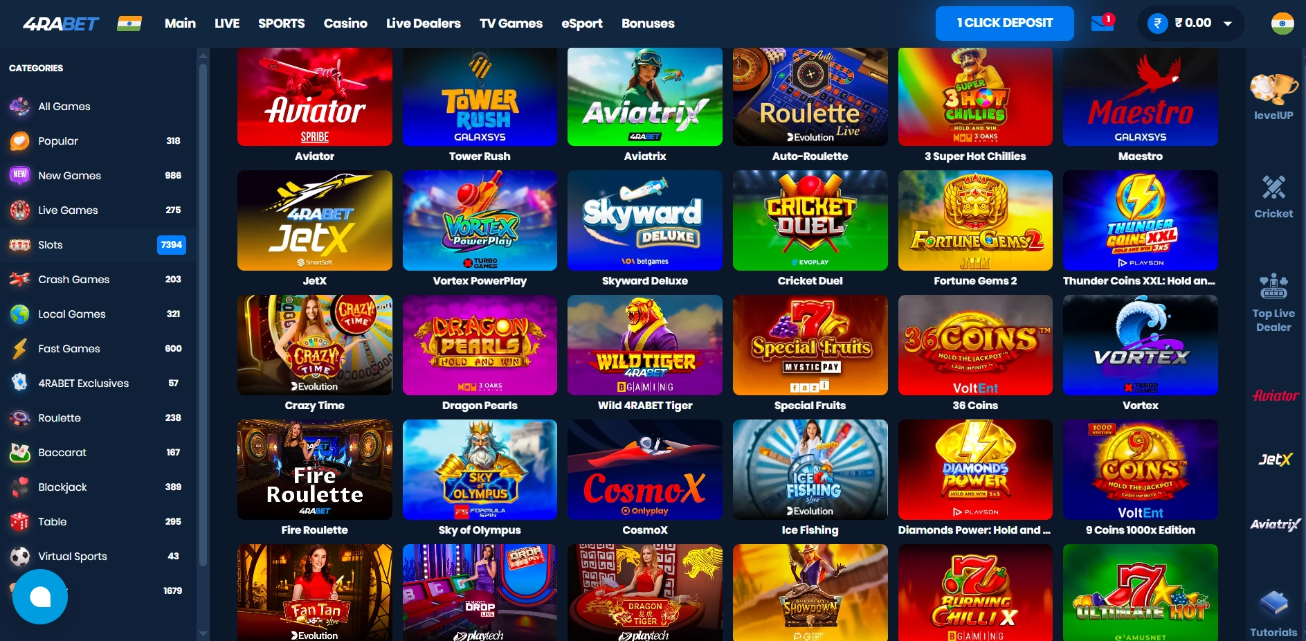 4Rabet Login TV games – studio-style quick rounds