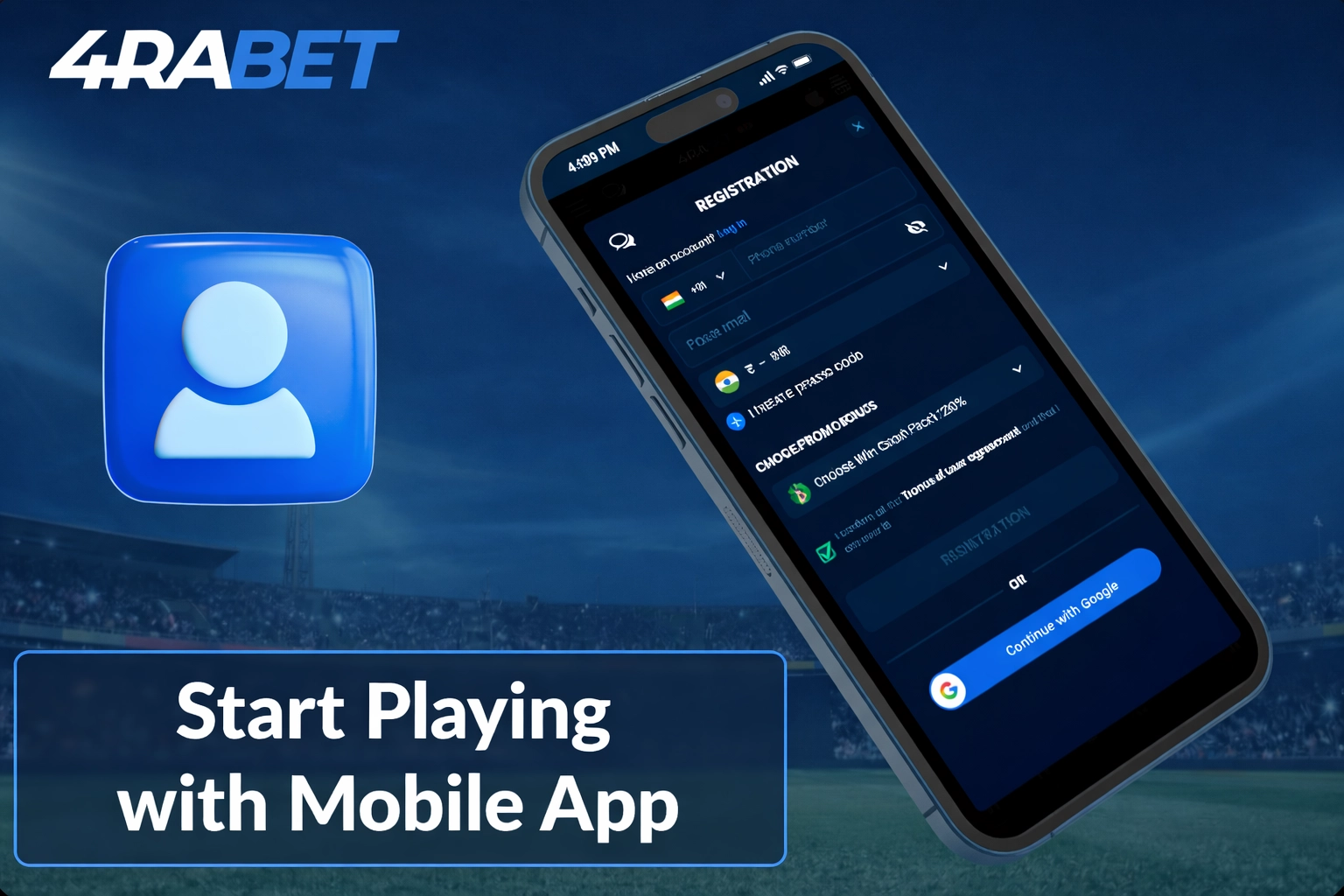 4rabet App Download – how to start playing on mobile